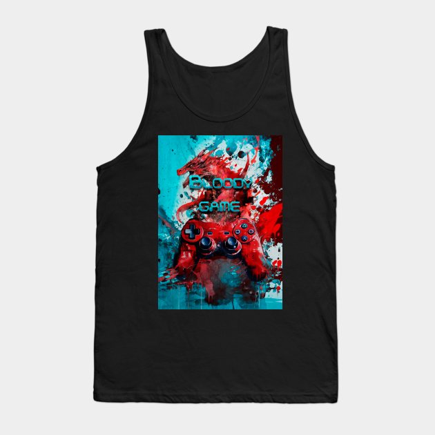 Bloody game Tank Top by KIDEnia